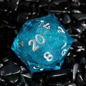 35mm Hugh Liquid Core D20 Dice