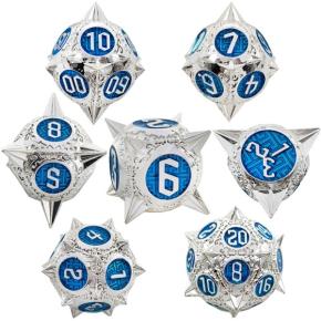 Flow Heart Hammmer Solid Metal Dice