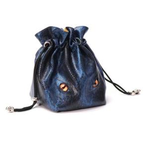 Large PU Leather Dragon Eye Dice Bag