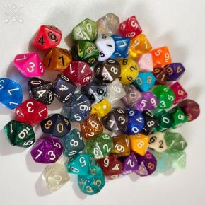 Mix wholesale D10 dice