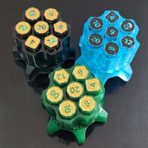 Revolver dice sets